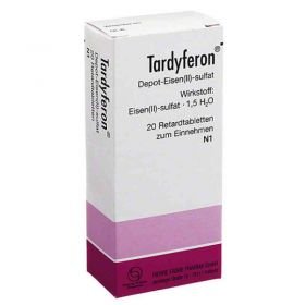 Tardyferon Depot-Eisen(II)-sulfat 80mg (20 stk) – PZN 2494029 из Германии