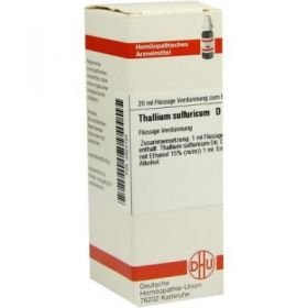 Thallium Sulf. D 12 Dilution (20 ml) – PZN 2623194 из Германии