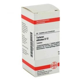 Tartarus Stibiatus D 12 Tabletten (80 stk) – PZN 2636765 из Германии