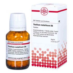 Thallium Met. D 6 Tabletten (200 stk) – PZN 2636943 из Германии