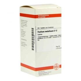 Thallium Met. D 12 Tabletten (200 stk) – PZN 2812788 из Германии