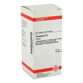 Taraxacum D 3 Tabletten (200 stk) – PZN 2932707 из Германии