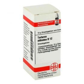 Tartarus Stibiatus D 12 Globuli (10 g) – PZN 2932765 из Германии