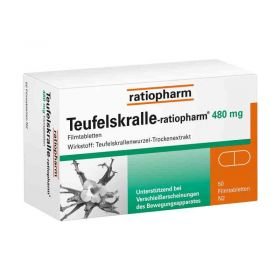 TEUFELSKRALLE-ratiopharm (50 stk) – PZN 2940724 из Германии