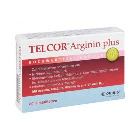 Telcor Arginin plus Filmtabletten (60 stk) – PZN 3104728 из Германии