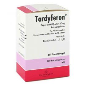 Tardyferon Depot-Eisen(II)-sulfat 80mg (100 stk) – PZN 3125794 из Германии