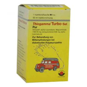 Thiogamma Turbo Set Pur Injektionsflaschen (50 ml) – PZN 3645849 из Германии