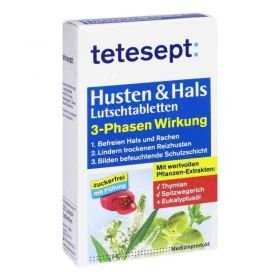 Tetesept Husten + Hals Lutschtabletten (20 stk) – PZN 3737474 из Германии