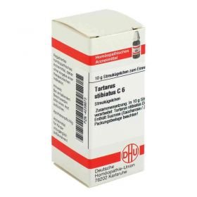 Tartarus Stibiatus C 6 Globuli (10 g) – PZN 4239873 из Германии