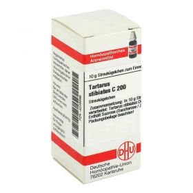 Tartarus Stibiatus C 200 Globuli (10 g) – PZN 4239896 из Германии
