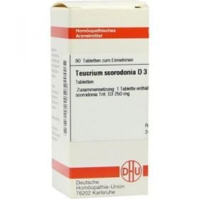 Teucrium Scorod. D 3 Tabletten (80 stk) – PZN 4240066 из Германии