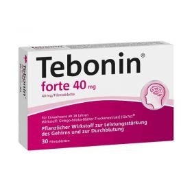Tebonin forte 40mg (30 stk) – PZN 4507747 из Германии