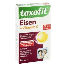 Taxofit Eisen+Vitamin C (40 stk) – PZN 4609169 из Германии