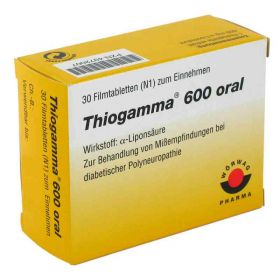 Thiogamma 600 oral (30 stk) – PZN 4972007 из Германии