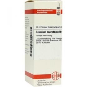 Teucrium Scorod. D 6 Dilution (20 ml) – PZN 7182056 из Германии