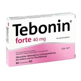 Tebonin forte 40mg (60 stk) – PZN 7314374 из Германии