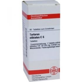 Tartarus Stibiatus C 6 Tabletten (80 stk) – PZN 7460199 из Германии