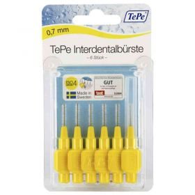 Tepe Interdentalbürste 0,7mm gelb (6 stk) – PZN 7641328 из Германии
