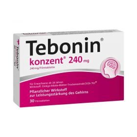 Tebonin konzent 240mg (30 stk) – PZN 7752016 из Германии