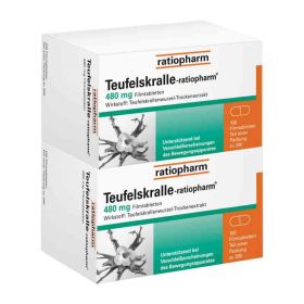 TEUFELSKRALLE-ratiopharm (2X100 stk) – PZN 8100102 из Германии