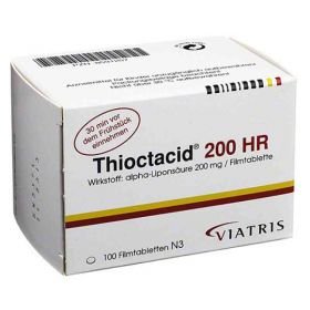 Thioctacid 200 HR (100 stk) – PZN 8591207 из Германии