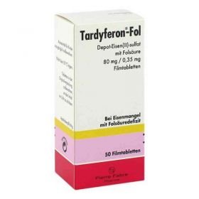 Tardyferon-Fol (50 stk) – PZN 9627580 из Германии