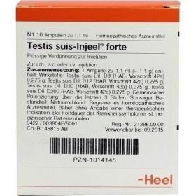 TESTIS SUIS INJ FORTE ORG, 10 ST – PZN 1014145 из Германии