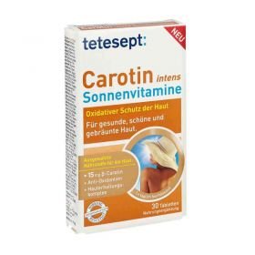 Tetesept Carotin intens Sonnenvitamine Filmtabletten  (30 stk) – PZN 10147402 из Германии