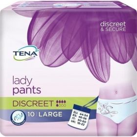 TENA Lady Pants Discreet L, 10 ST – PZN 10186827 из Германии