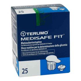 Terumo Medisafe Fit Blutzuckertestspitzen (25 stk) – PZN 10191395 из Германии