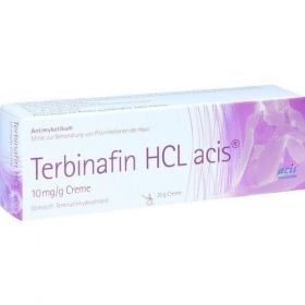 Terbinafin HCL acis 10mg/g Creme, 30 G – PZN 10274098 из Германии