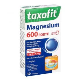 Taxofit Magnesium 600 Forte Depot Tabletten (30 stk) – PZN 10793160 из Германии