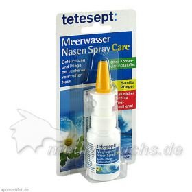 tetesept Meerwasser Nasen Spray care, 20 ML – PZN 1239200 из Германии