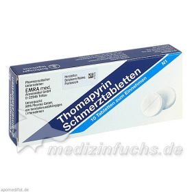 Thomapyrin, 10 ST – PZN 1239683 из Германии