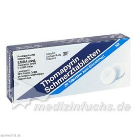 Thomapyrin, 20 ST – PZN 1239708 из Германии