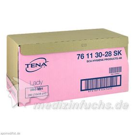 TENA lady Ultra Mini Einlage, 10X28 ST – PZN 1298987 из Германии