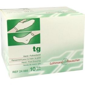 tg Hand-/Fußverband weiß, 10 ST – PZN 1309521 из Германии