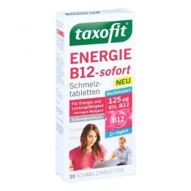 Taxofit Energie B12-sofort Schmelztabletten (4.5 g) – PZN 13907463 из Германии