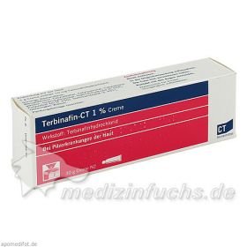 TERBINAFIN-CT 1% Creme, 30 G – PZN 2050060 из Германии