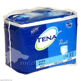TENA PANTS plus large 100-135 cm Einweghose, 14 ST – PZN 2403831 из Германии
