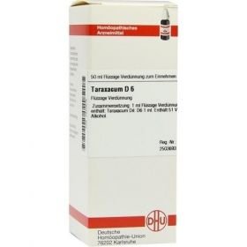TARAXACUM D 6, 50 ML – PZN 2932676 из Германии