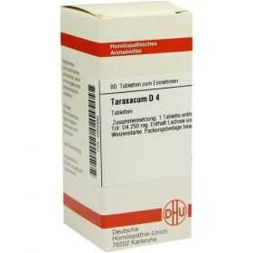 TARAXACUM D 4, 80 ST – PZN 2932682 из Германии