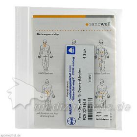 Tens Gel-Pads f. Dauerelektroden, 4 ST – PZN 3248195 из Германии