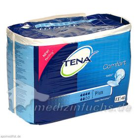 TENA COMFORT PLUS VORLAGEN, 46 ST – PZN 4433865 из Германии