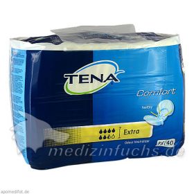 TENA COMFORT EXTRA VORLAGE, 40 ST – PZN 4433871 из Германии