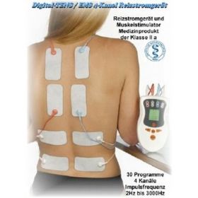 Tens/EMS-Reizstromgerät dig. 4 Kanal, 1 ST – PZN 4619340 из Германии