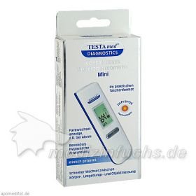 TESTAmed kontaktloses Fieberthermometer Mini, 1 ST – PZN 5027498 из Германии
