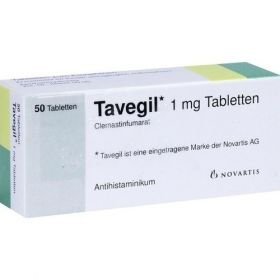 Tavegil, 50 ST – PZN 600668 из Германии