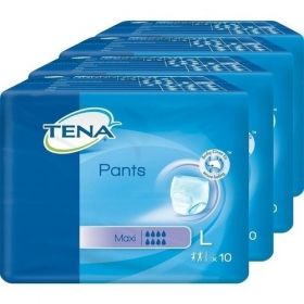 TENA Pants Maxi L, 4X10 ST – PZN 6122230 из Германии