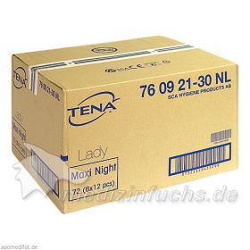Tena Lady Maxi Night, 6X12 ST – PZN 6431468 из Германии